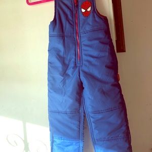 Kids snow overalls